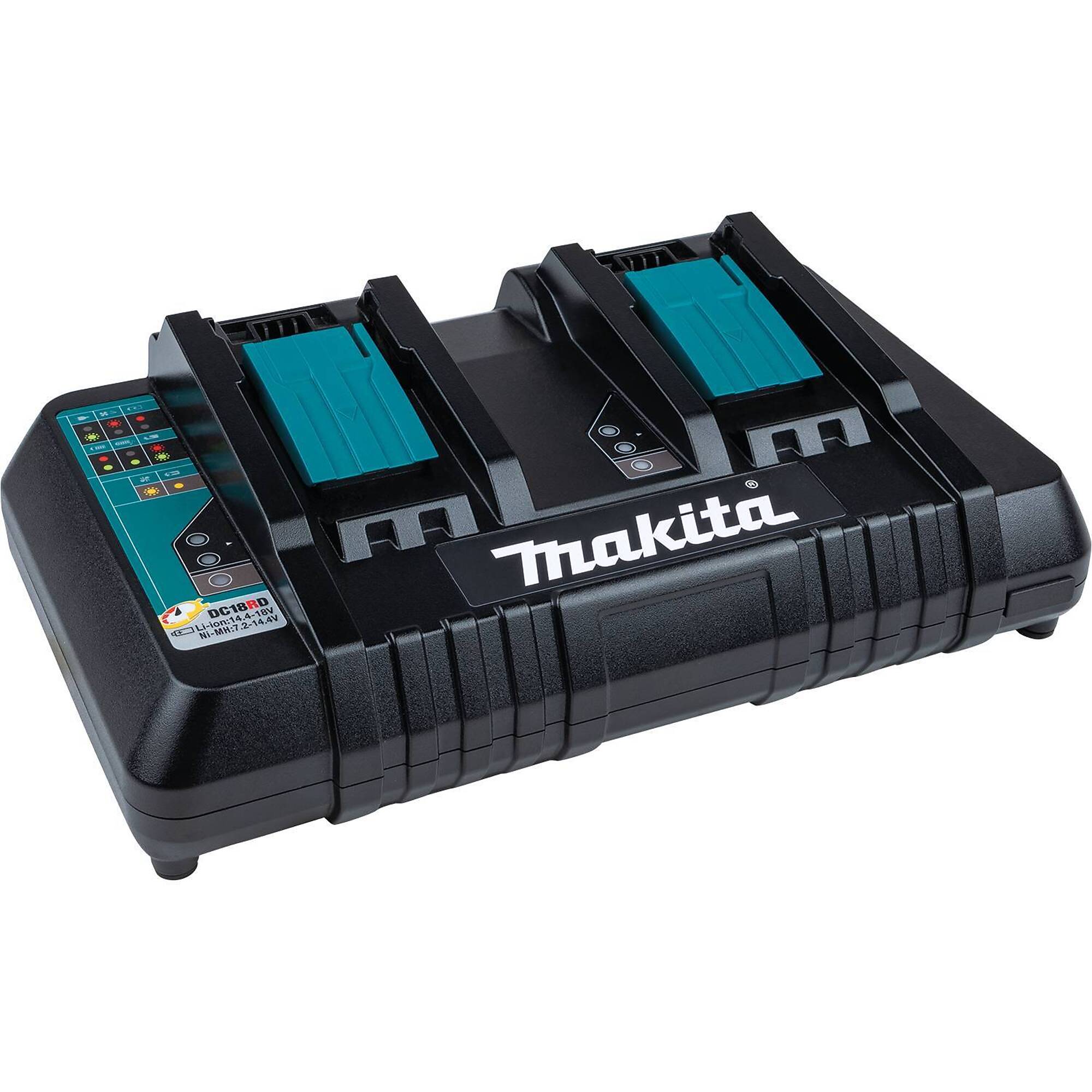 Makita® 18V LXT® Dual Port Charger, Model# DC18RD